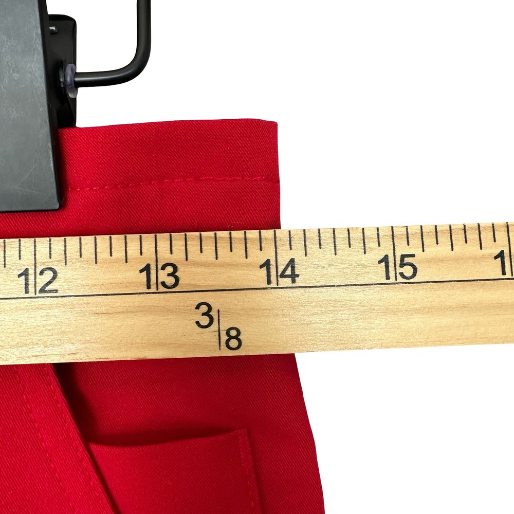 Figs High Waisted Yola Skinny Red Stretch Anti-Wrinkle Scrub Pants Size XXS - Picture 12 of 12